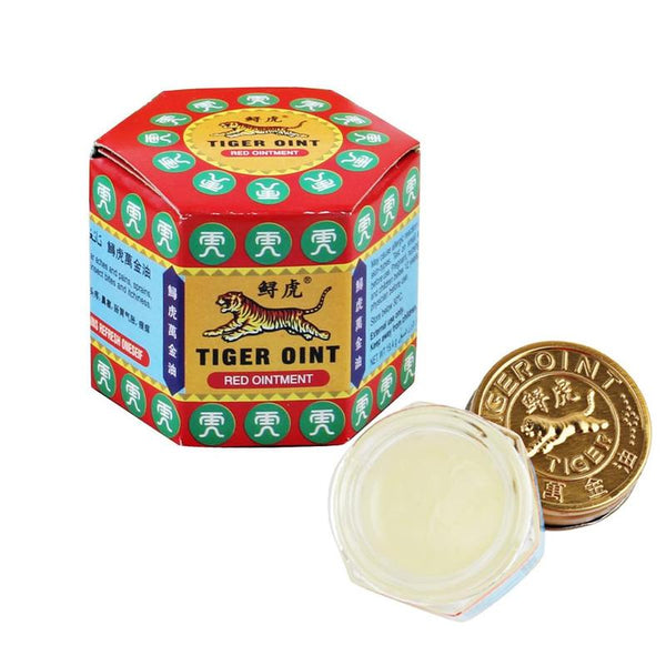 100% Original Thailand Painkiller Ointment White Tiger Balm Ointment Muscle Pain Relief Ointment Soothe itch