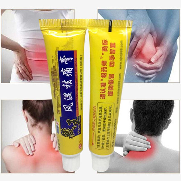 2019 Chinese Analgesic Ointment Suit For Arthritis Rheumatoid Back Knee Joint Pain Relief Cream 100% Natural Herb Balm Oil 15g